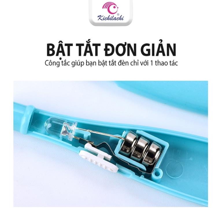 Que lấy  ráy tai phát sáng có đèn led cho bé Kichilachi