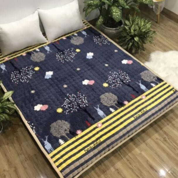 Thảm trải giường lông cừu cao cấp 3 lớp siêu ấm