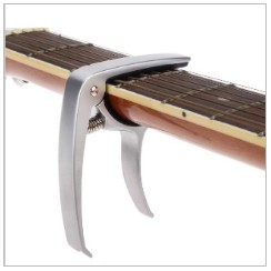 Capo guitar - ukulele JX-05 (Thêm chức năng chốt nhổ dây)