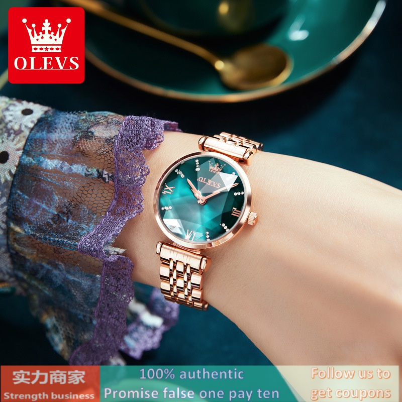 Đồng Hồ Quartz Olevs Chống Thấm Nước 6642 (100% Chính Hãng + Hộp Chính Hãng)