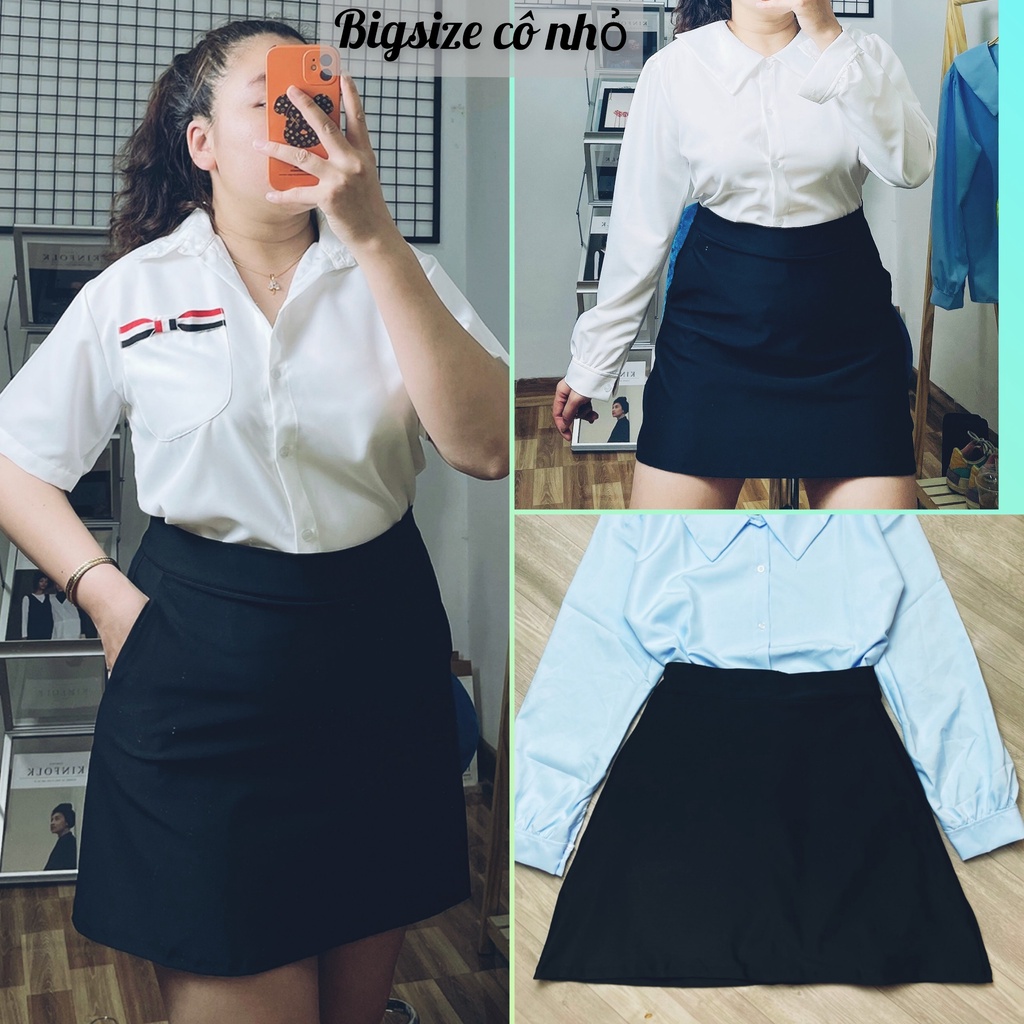 Chân váy dáng chữ A Bigsize công sở đi làm đi chơi đều đẹp mã CVA