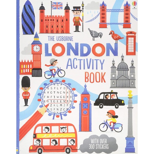 Sách Usborne - Sách tương tác thiếu nhi: London Activity Book