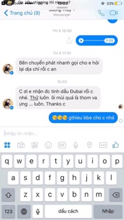 Tinh dầu nước hoa Dubai