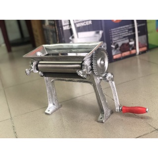 Máy cán ép khô mực, khô cá, làm mềm mực nướng trục 20cm