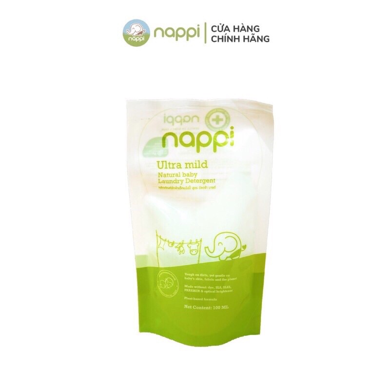 Nước Giặt Dầu Cọ Nappi Bản Dùng Thử 100ml