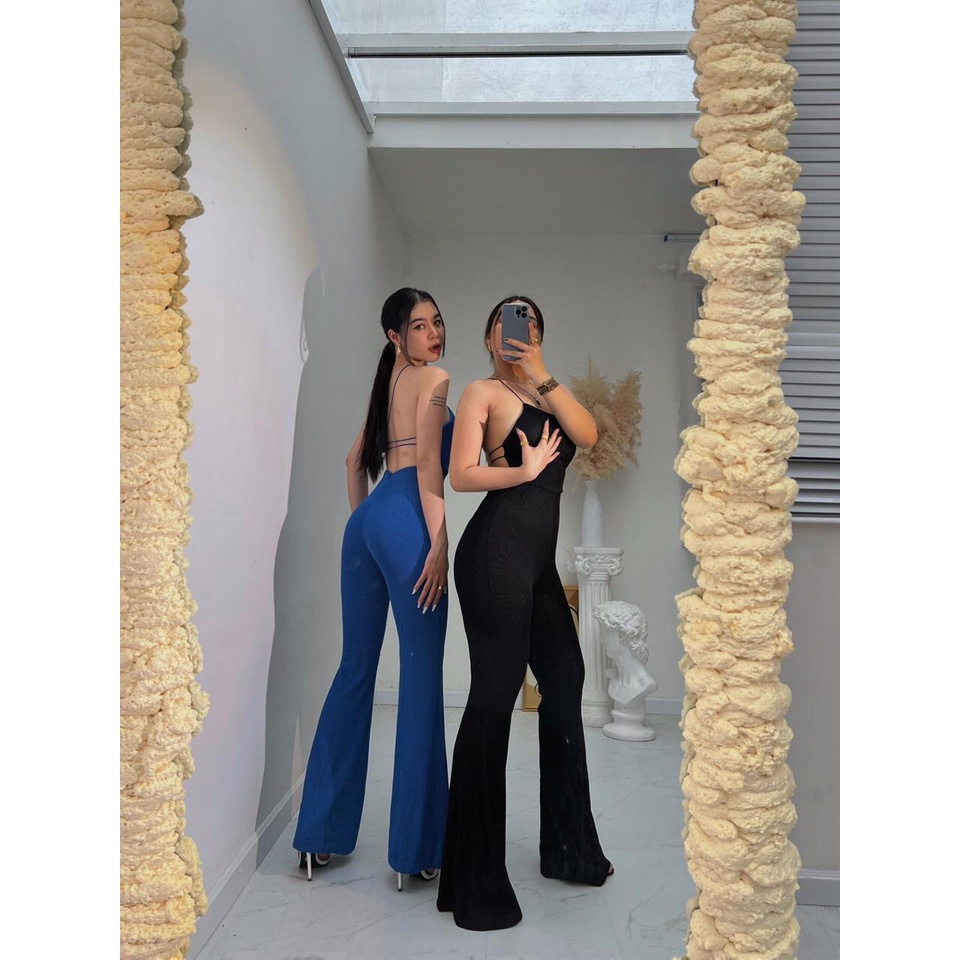 JUMSUIT ÔM BODY DÁNG DÀI C2166