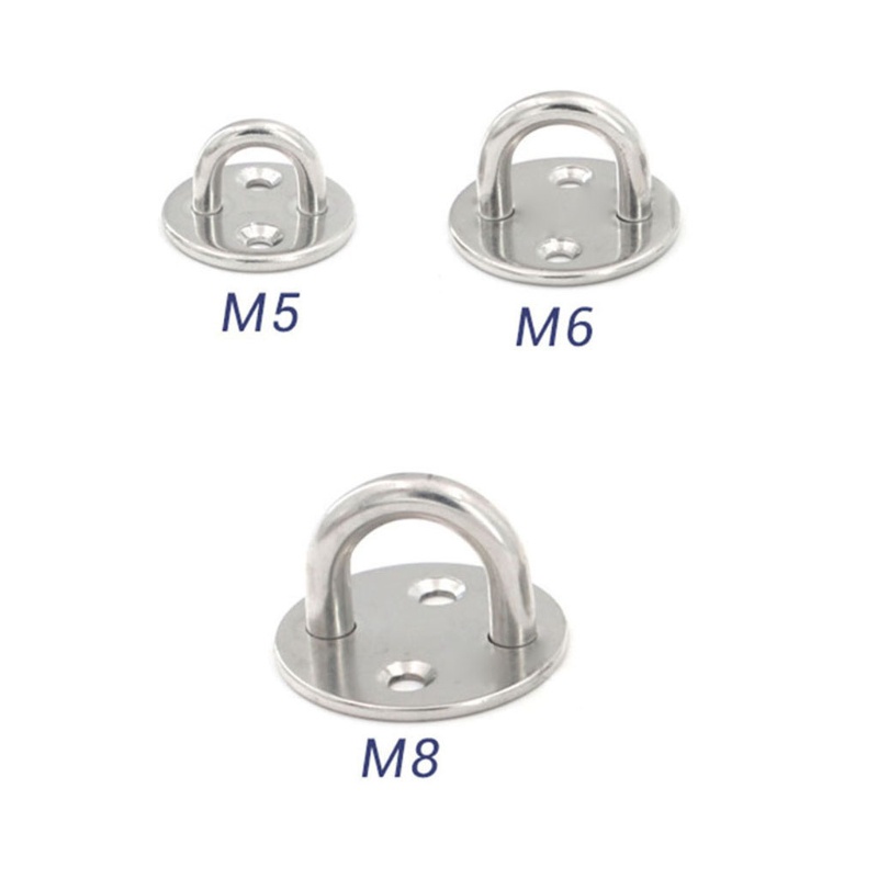 Tấm Đệm Mắt Kèm Móc Bằng Thép Không Gỉ 316 Dành Cho Võng / Võng / Xích Đu