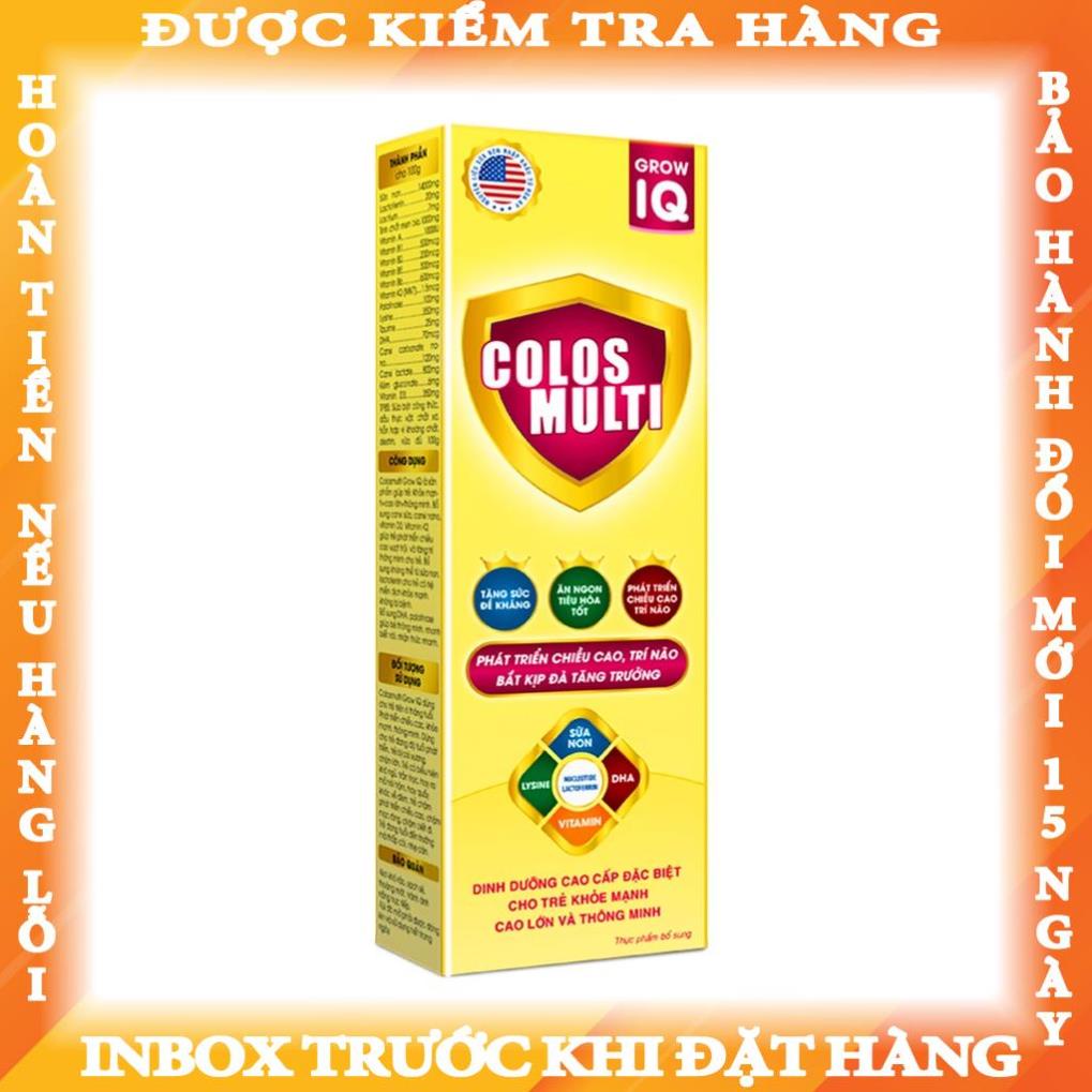 Sữa non Colosmulti IQ hộp 2 gói x 16g phát triển chiều cao và trí thông minh cho trẻ - MẪU THỬ trongnhan
