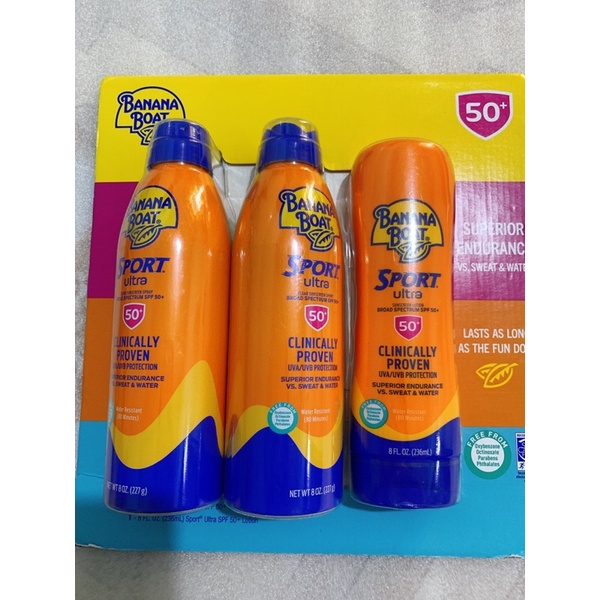 kem chống nắng banana boat 227g của Mỹ