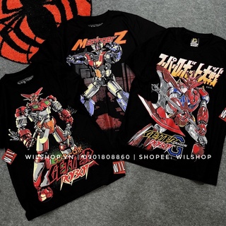 Áo getter robot - mazingerz - áo thun robot unisex