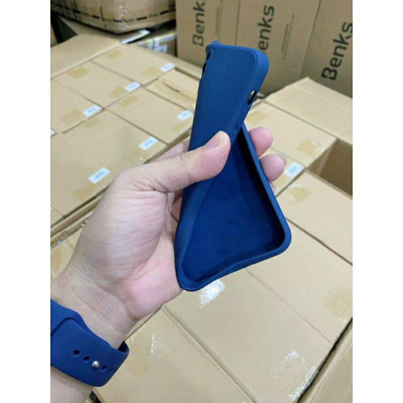 Ốp lưng Benks viền vuông giả iPhone 12 cho iPhone 11 Pro Max/ 11 Pro/ 11/ Xs Max/ XS chống bẩn siêu mềm mịn Magic Cube