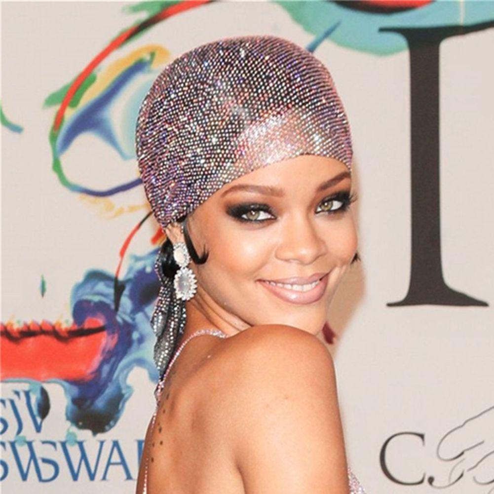 Khăn Trùm Đầu Turban Co Dãn CHIHIRO1|Mũ Lưỡi Trai Phối Lưới Thời Trang Cho Nữ