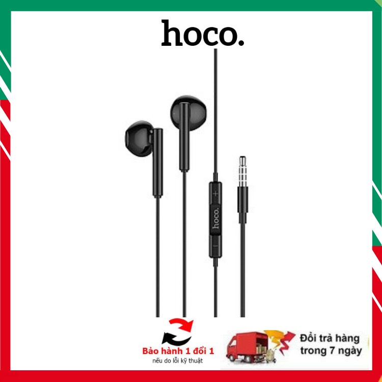 🚀 CHÍNH HÃNG 🚀Tai Nghe Hoco M64 🚀 Tai Nghe Có Dây-Jack 3.5mm-Có Micro Đàm Thoại Siêu Bền Kèm Núm Thay Thế Bảo Hành 6T
