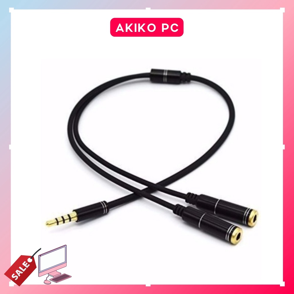 Dây chia loa 1 ra 2 Dây gộp loa 2 vào 1 chất lượng cao AKIKO