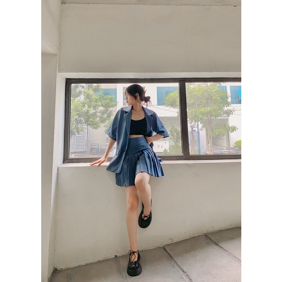 Set Blazer [CHẤT ĐẸP ] form rộng nhiều màu siêu xinh tay dài tay ngắn