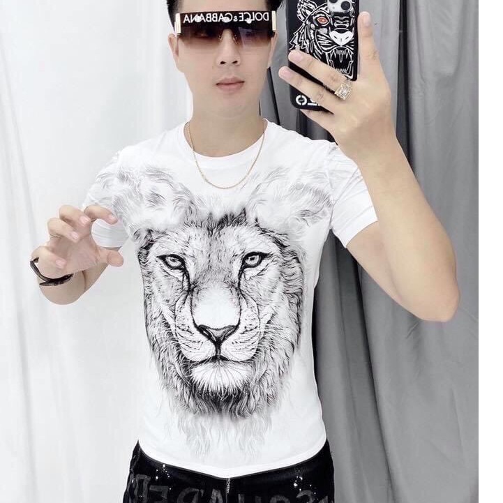 - 9 mẫu áo nam thun in 3D thái hàn quốc bao đẹp chất lượng ko nhăn, không xù lông ( được đổi trả nếu không ưng )