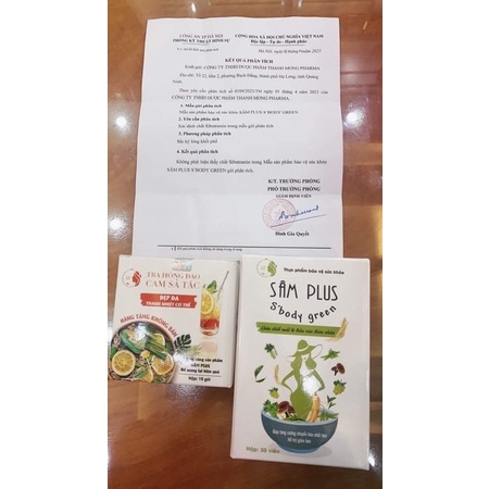 KẸO SÂM PLUS #S’body Green GIẢM CÂN SỐ 1 VN