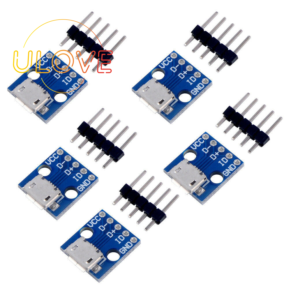 Set 5 Mô Đun Chuyển Đổi Nguồn Điện Cjmcu 5v Micro- Usb Chuyên Dụng