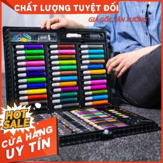 [FREESHIP-HÀNG TỐT] BỘ BÚT MÀU 150 CHI TIẾT CHO BÉ