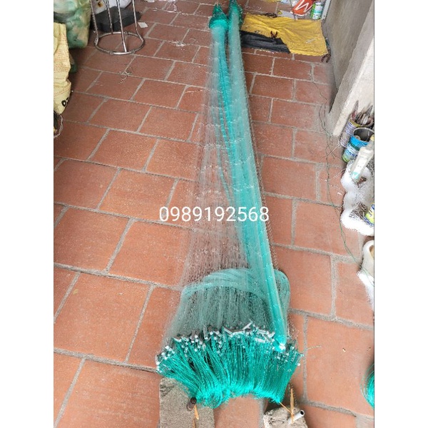 Lưới đánh bắt cá 3 lớp  then 6 cao 3m dài 90m  bắt cá từ 1kh đến 6kg