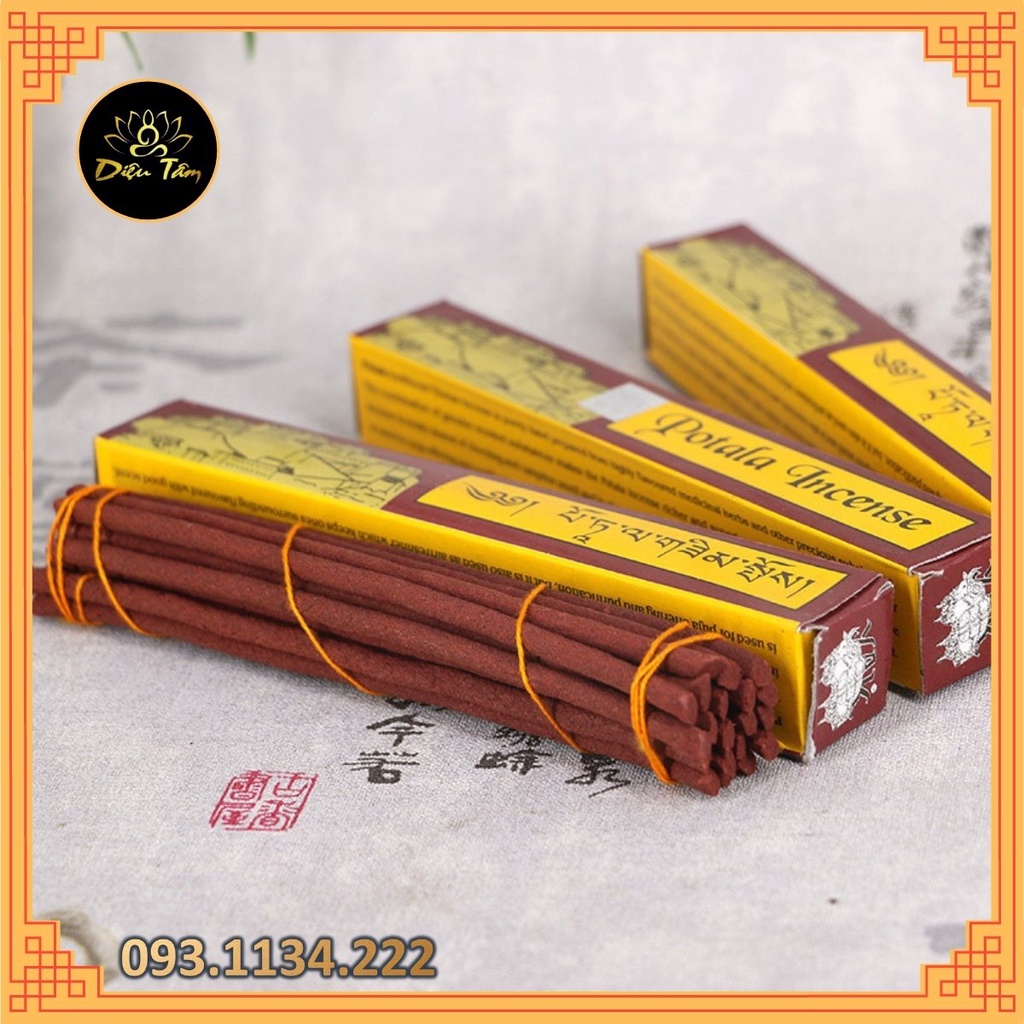 Hương nhang -nhang Tây Tạng Potala thảo mộc - nhang thiền