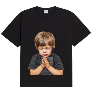 Áo Thun Ngắn Tay ADLV Baby Face Cậu Bé Prayer 🙏🏻