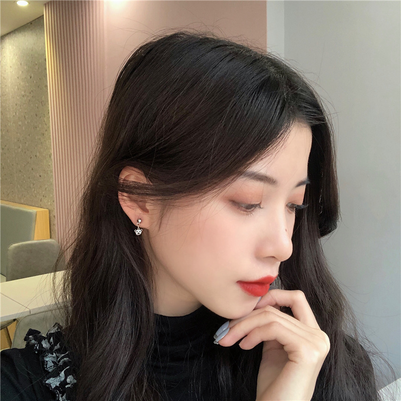 Hoa tai mặt hình thánh giá &amp; gấu đơn giản dễ thương