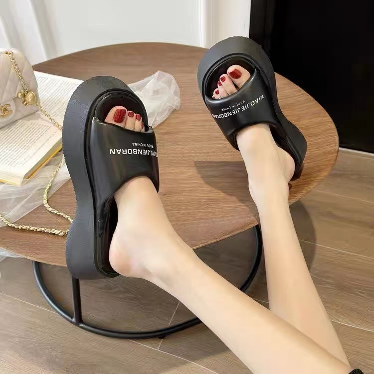 Dép bánh mì đế cao Dép đế xuồng Dép Xăng Đan Đi Biển Thời Trang Mùa Hè Cho Nữ