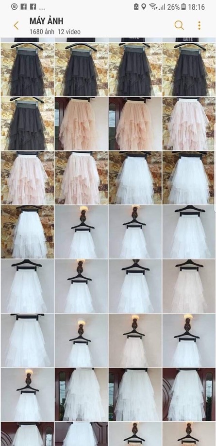 Chân váy công chúa nhiều tầng | BigBuy360 - bigbuy360.vn