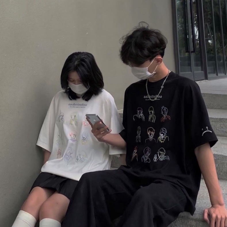 [Ảnh+Video thật] Áo thun tay lỡ SADBOIZ phông Unisex nam nữ Cotton oversize form rộng SADBOIZVIBES TOSS | WebRaoVat - webraovat.net.vn