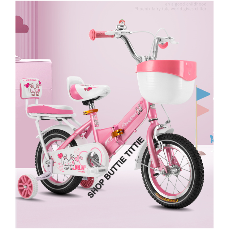 XE ĐẠP CAO CẤP CÓ THỂ GẤP GỌN THƯƠNG HIỆU PHOENIX CHÍNH HÃNG CHO BÉ GÁI (hàng order nước ngoài, 12-15 ngày giao hàng)
