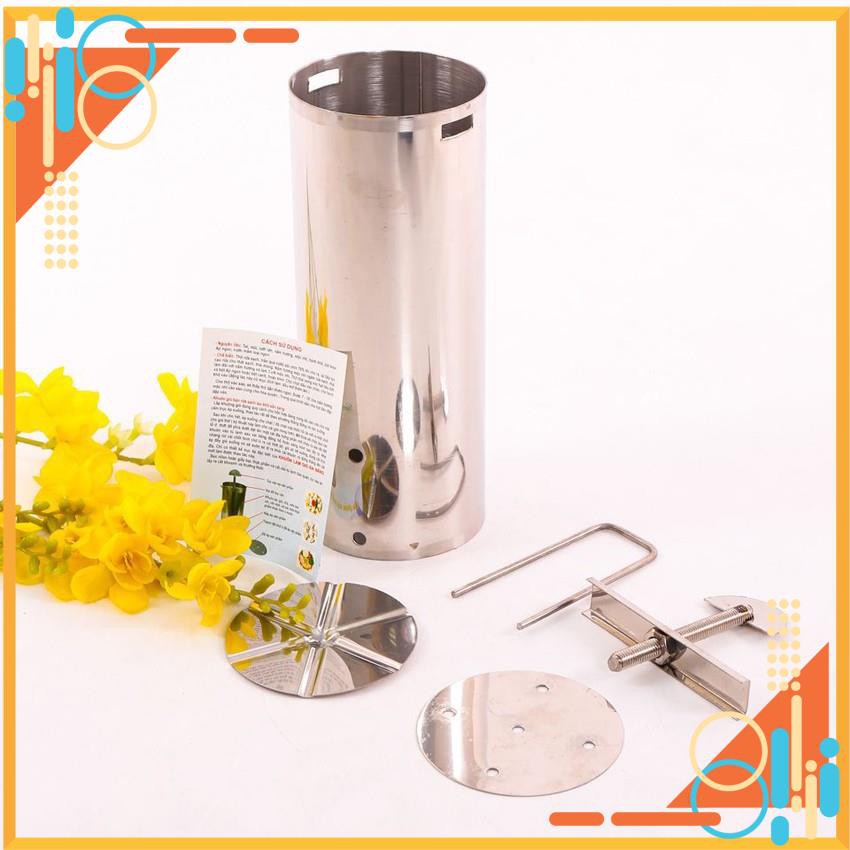 Khuôn làm giò inox tiện lợi,chịu lực chịu nhiệt tốt loại 2kg