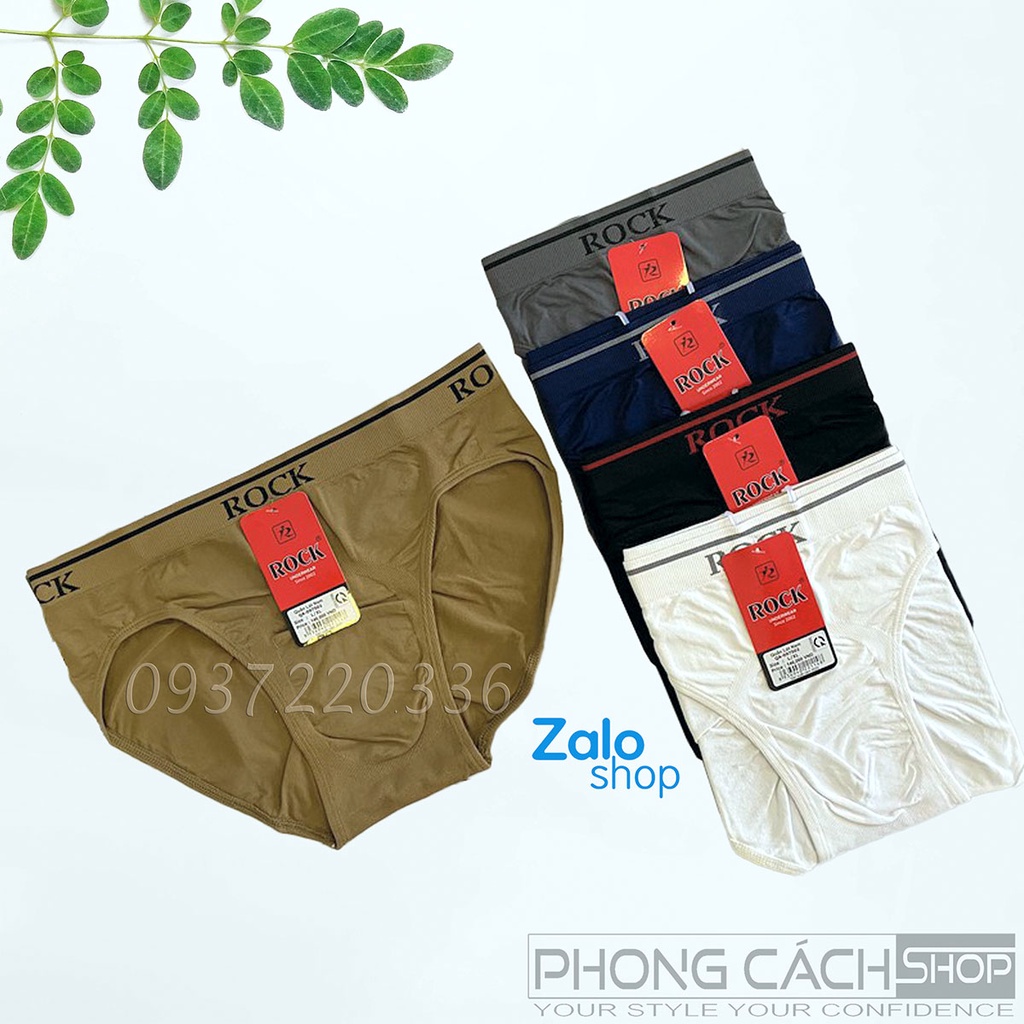 Quần sịp nam ROCK 97502 vải dệt kim cao cấp cực xịn co giãn 6 chiều