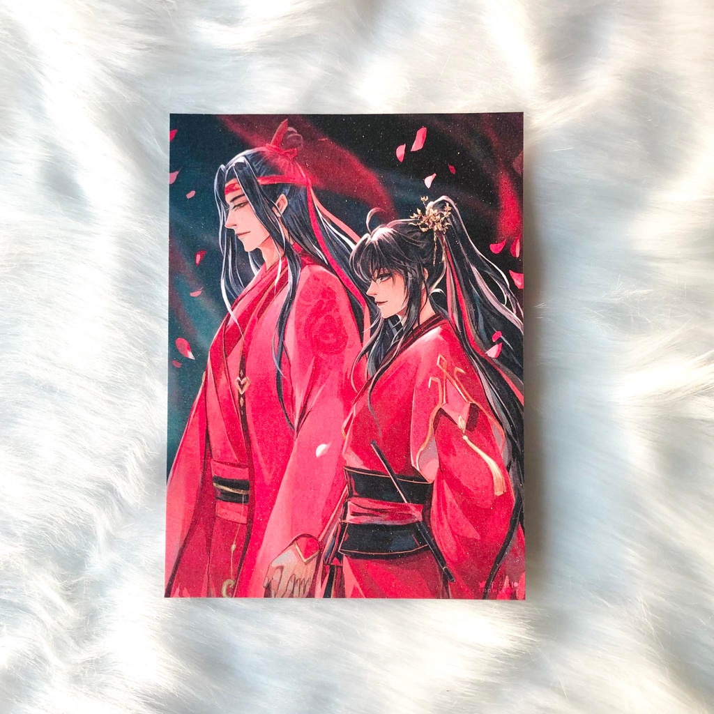 Postcard đam mỹ thiên quan tứ phúc & ma đạo tổ sư