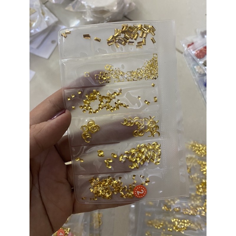 CHARM KIM LOẠI GẮN MÓNG SIÊU XINH
