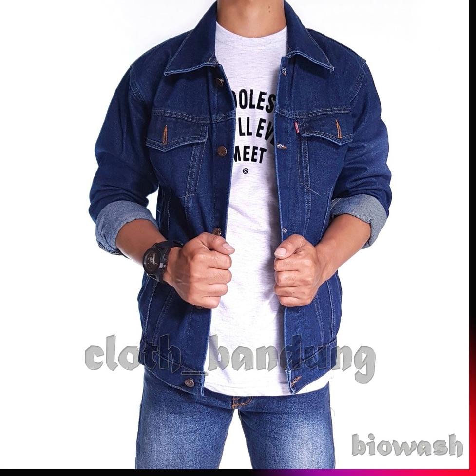 Hàng Hiệu Được Thương Hiệu G&V Áo Khoác Jean denim Cho Nam Có Thể Ăn Được