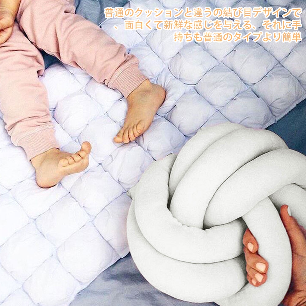 Gối Đệm Nhung Thắt Nút Hiện Đại 7.9'' Trang Trí Ghế Sofa Phòng Ngủ/Văn Phòng/Nhà Cửa