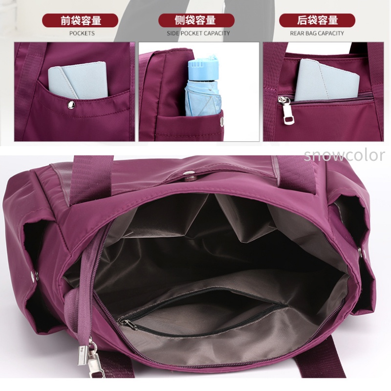 Beg Besar Beg Tangan Wanita Murah Cantik Túi Xách Đeo Chéo Canvas Phong Cách Hàn Quốc Beg Silang Perempuan Cho Nữ