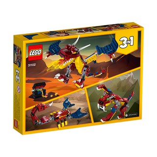 Đồ chơi lắp ráp LEGO CREATOR Rồng Lửa 31102