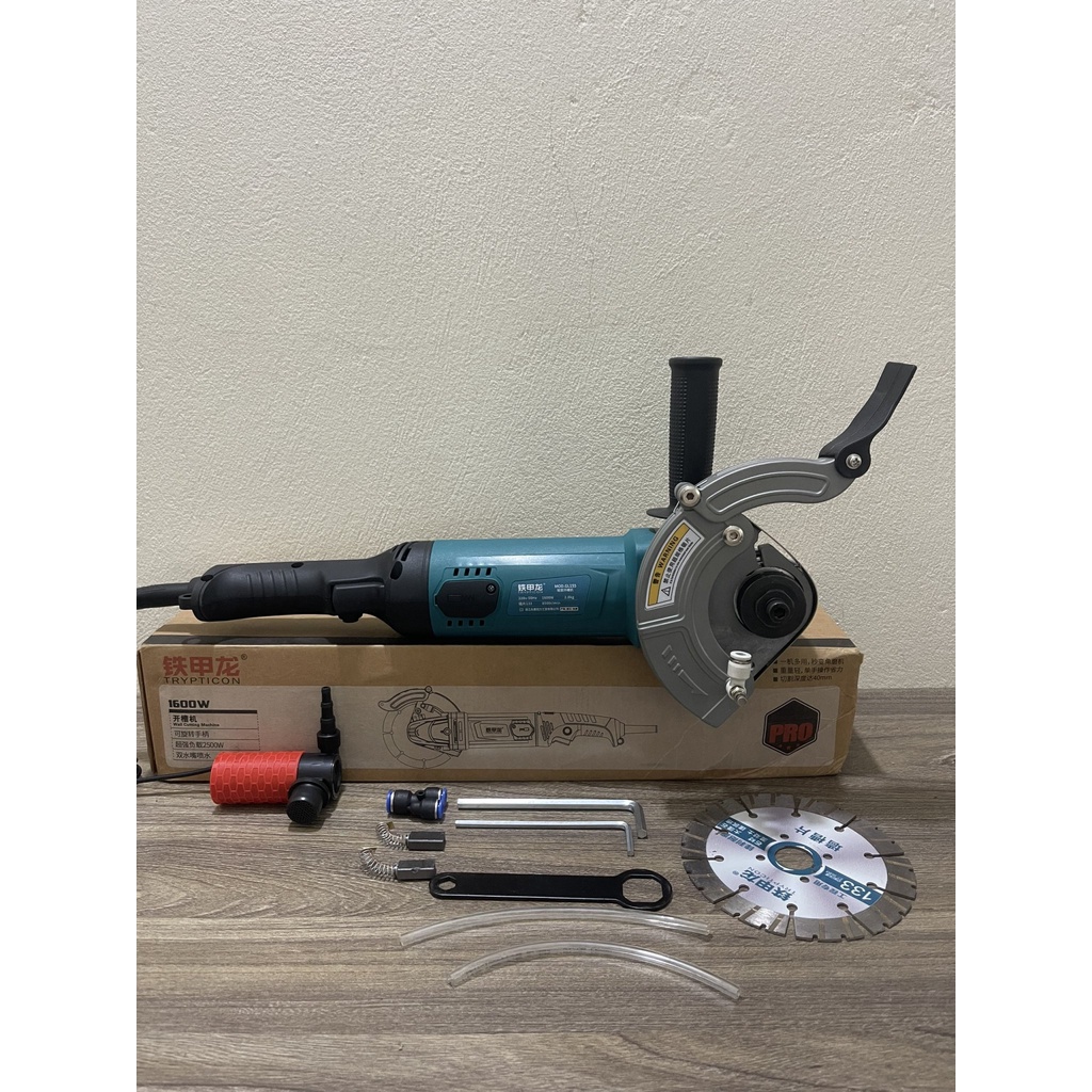 Máy cắt rãnh tường 1 lưỡi GL155 chính hãng dùng lưỡi 133mm-Tặng kèm lưỡi, Phụ kiện+Bảo hành 12 tháng