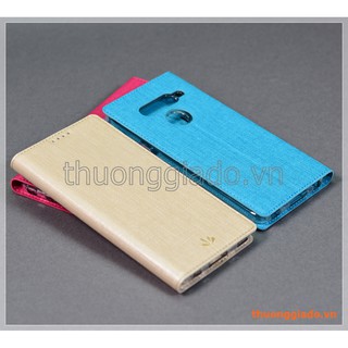 Bao da LG V40 flip leather case, hiệu Vili
