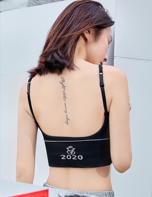 Áo Bra Croptop Sugarr Dáng U Cá Tính 222