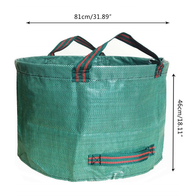Túi Trồng Cây 63 Gallon Có Thể Đứng Tiện Dụng Cho Sân Vườn
