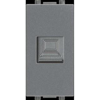 Hạt ổ cắm mạng data CAT6 Uten dành cho mặt viền chữ nhật