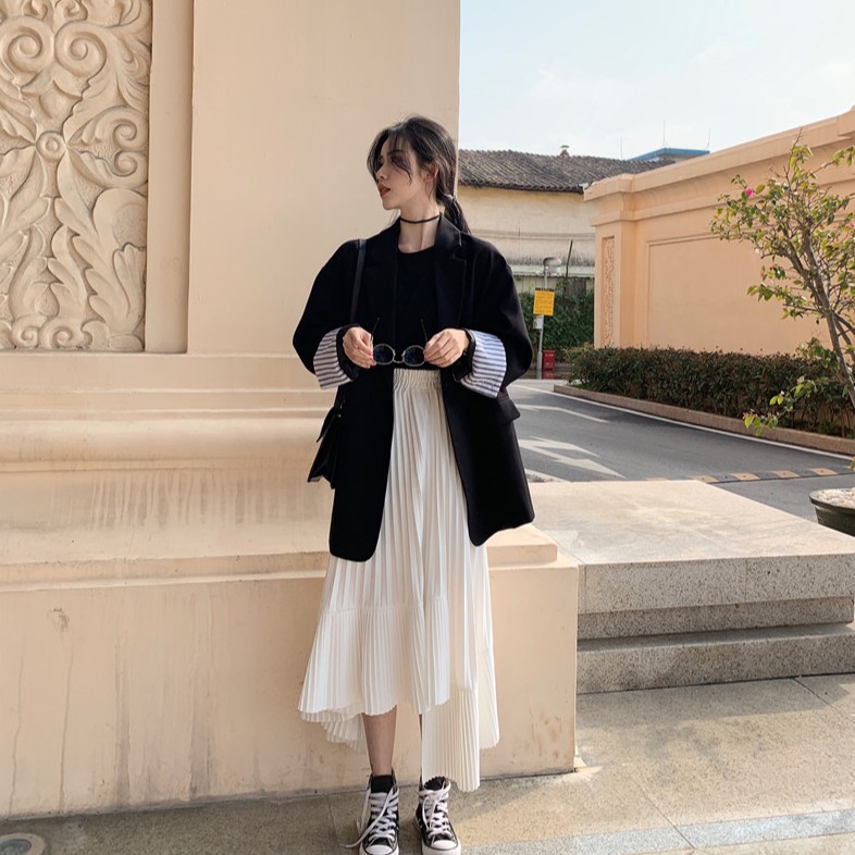 [Mã WASKT304 giảm 15% tối đa 30K đơn 99K] Chân váy xếp ly nữ thời trang công sở dạo phố đi tiệc | BigBuy360 - bigbuy360.vn