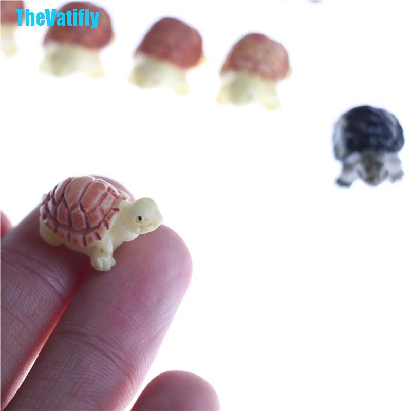 Bộ 10 chú rùa mini dùng trang trí bonsai/ tiểu cảnh