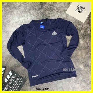 Áo thun dài tay thể thao nam chất thun lạnh đẹp mặc mềm mát