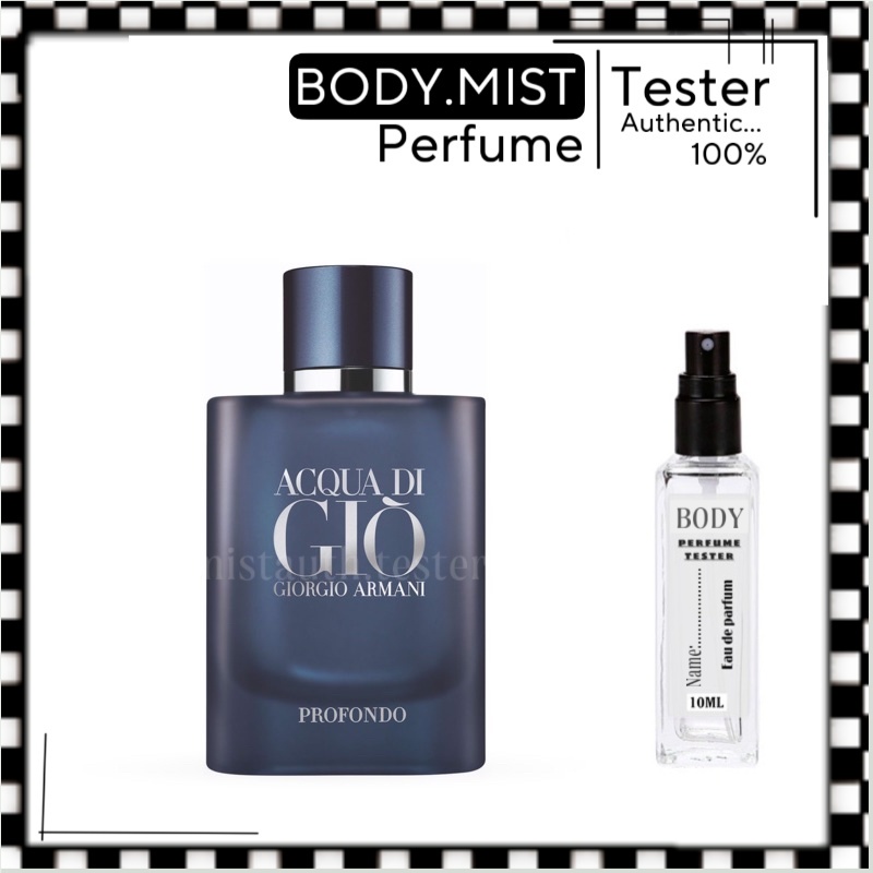 Nước hoa dùng thử Giorgio Armani Acqua di Gio Profondo Tester 5ml/10ml -BODYPERFUMEMIST- | BigBuy360 - bigbuy360.vn