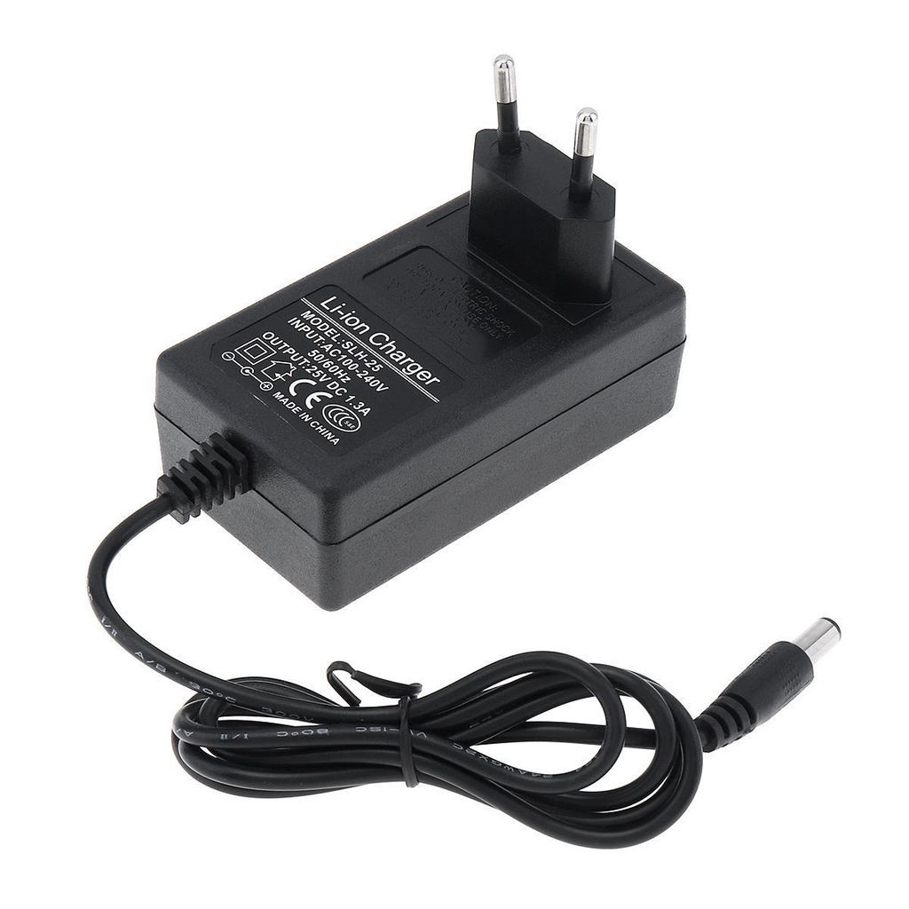 Bộ Sạc Pin Li-ion 100-240V DC 25V Đa Năng