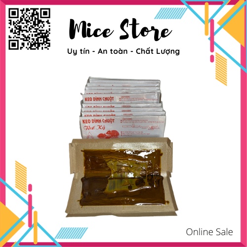 Keo dính chuột thế kỷ trắng, keo dính chuột siêu dính đảm bảo uy tín chất lượng MICE.STORE